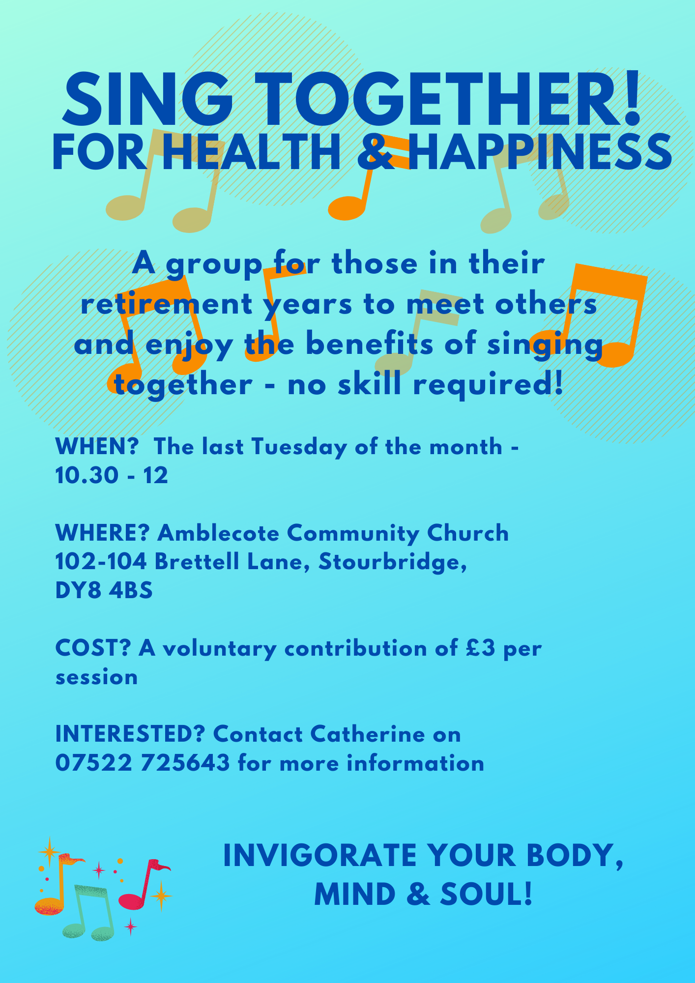 Amblecote Community Church - Sing Together for Health and Happiness